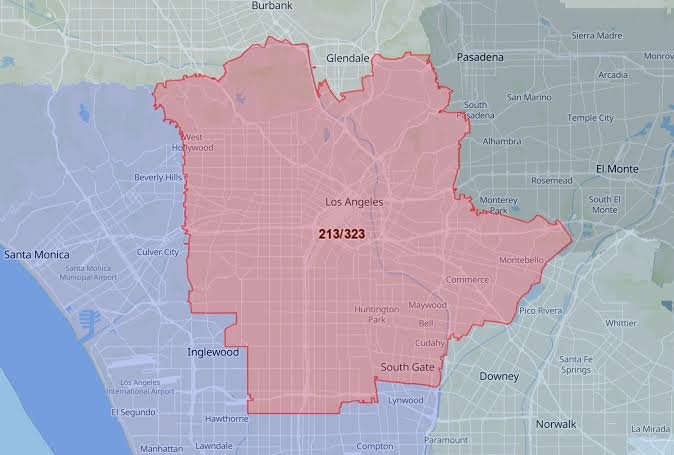 213 Area Code
