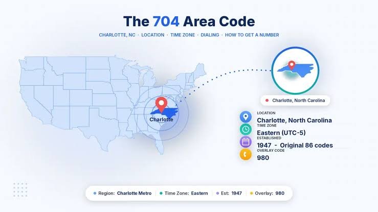 704 Area Code