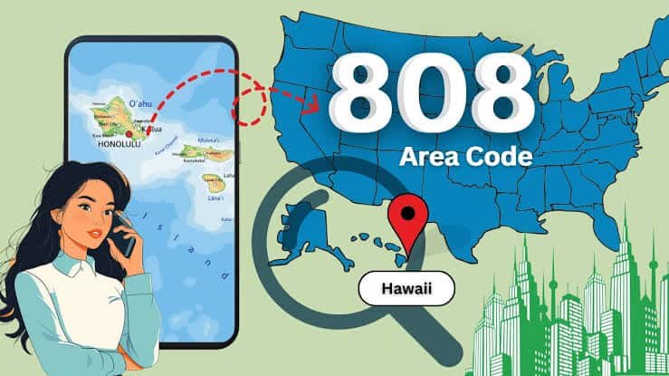 808 Area Code: Location, Cities, Time Zone and Phone Lookup