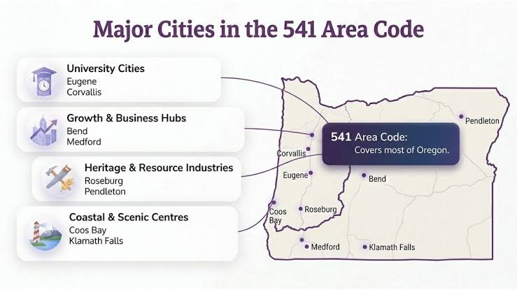 541 Area Code: Location, Cities, Time Zone and Phone Lookup