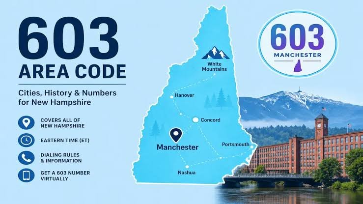 603 Area Code: Location, Cities, Time Zone and Phone Lookup